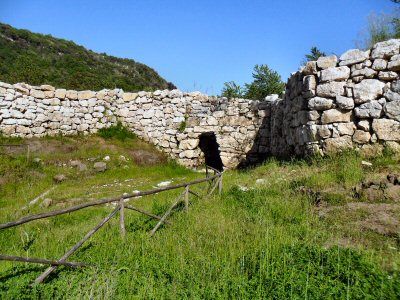 Interno del'area archeologica