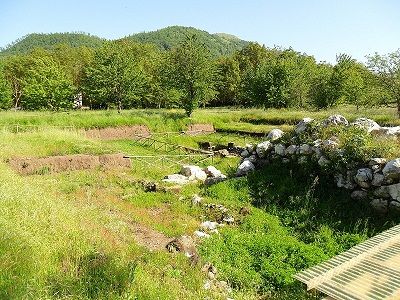 Interno del sito archeologico