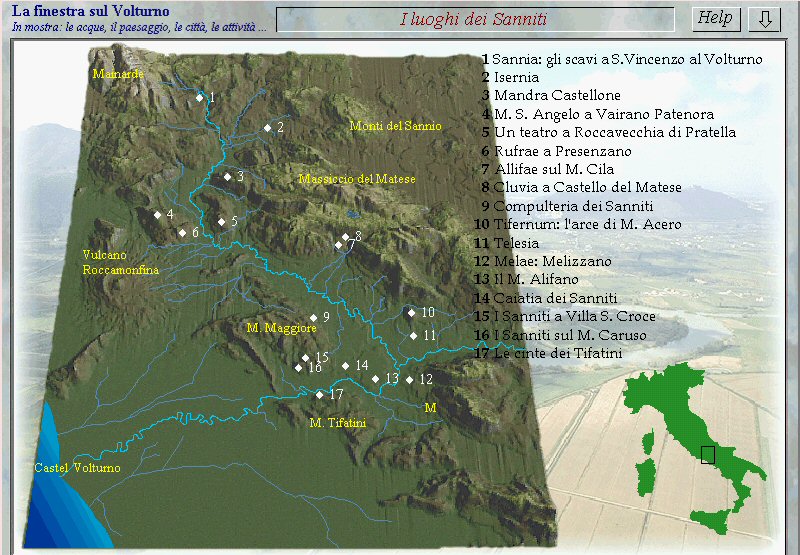 Centri Sanniti della Valle del Volturno